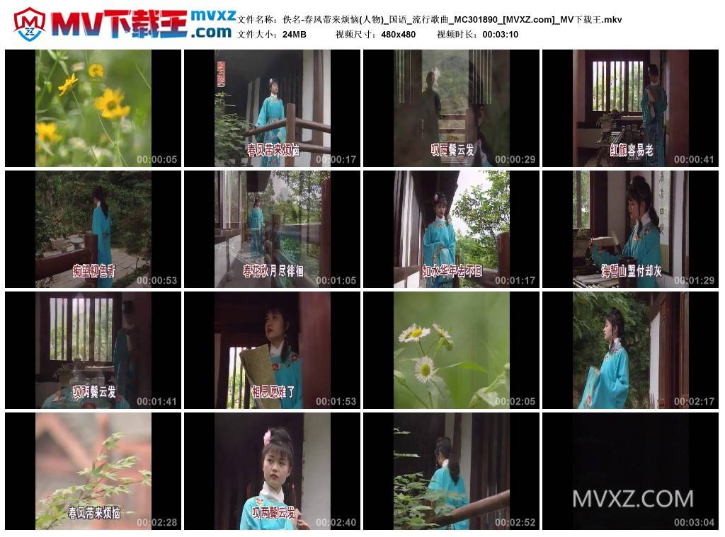 佚名-春风带来烦恼(人物)_国语_流行歌曲_MC301890